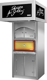Печь на твердом топливе Josper HJX 25-LС ACX-P