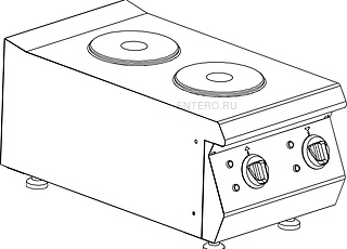 Плита электрическая Kocateq 0M0PE1