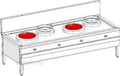 Индукционная WOK станция Heidebrenner ETK-I-W 732267