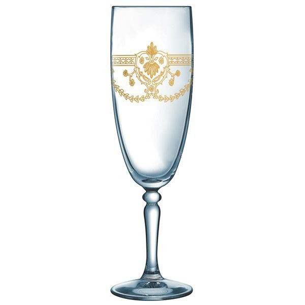 Фужеры для шампанского DAMPIERRE GOLD 170мл 6шт