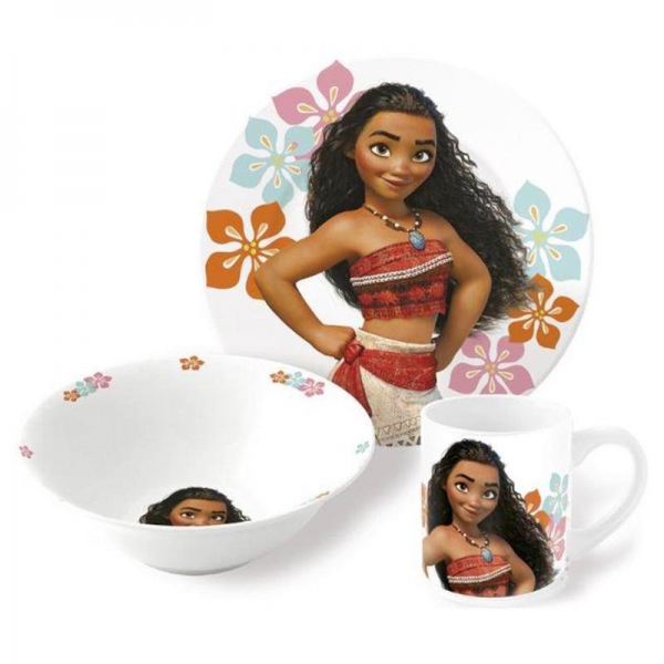 Набор детской посуды Snack Set Moana Vaiana