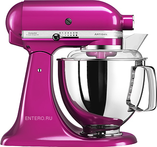 Миксер планетарный KitchenAid 5KSM175PSERI малиновый лед