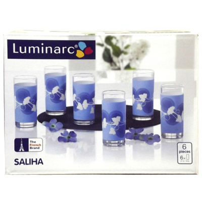 Стаканы SALINA высокие 27cl 6шт.