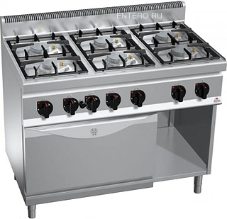 Плита газовая Berto's G7F6PW+FG