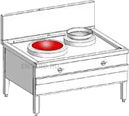 Индукционная WOK станция Heidebrenner ETK-I-W 732137