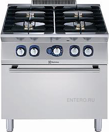 Плита газовая Electrolux Professional E7GCGH4CG0 (371002)