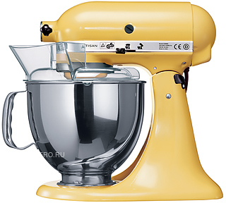 Миксер планетарный KitchenAid 5KSM175PSEMY желтый