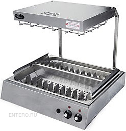 Станция для подогрева и фасовки картофеля фри Grill Master Ф2ПКЭ глубина 100 мм