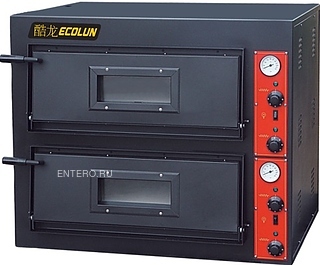 Печь для пиццы ECOLUN E 4+4