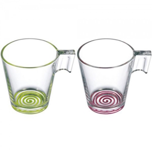 Кружки Cupissimo 2 шт, 220 мл зелен/малин